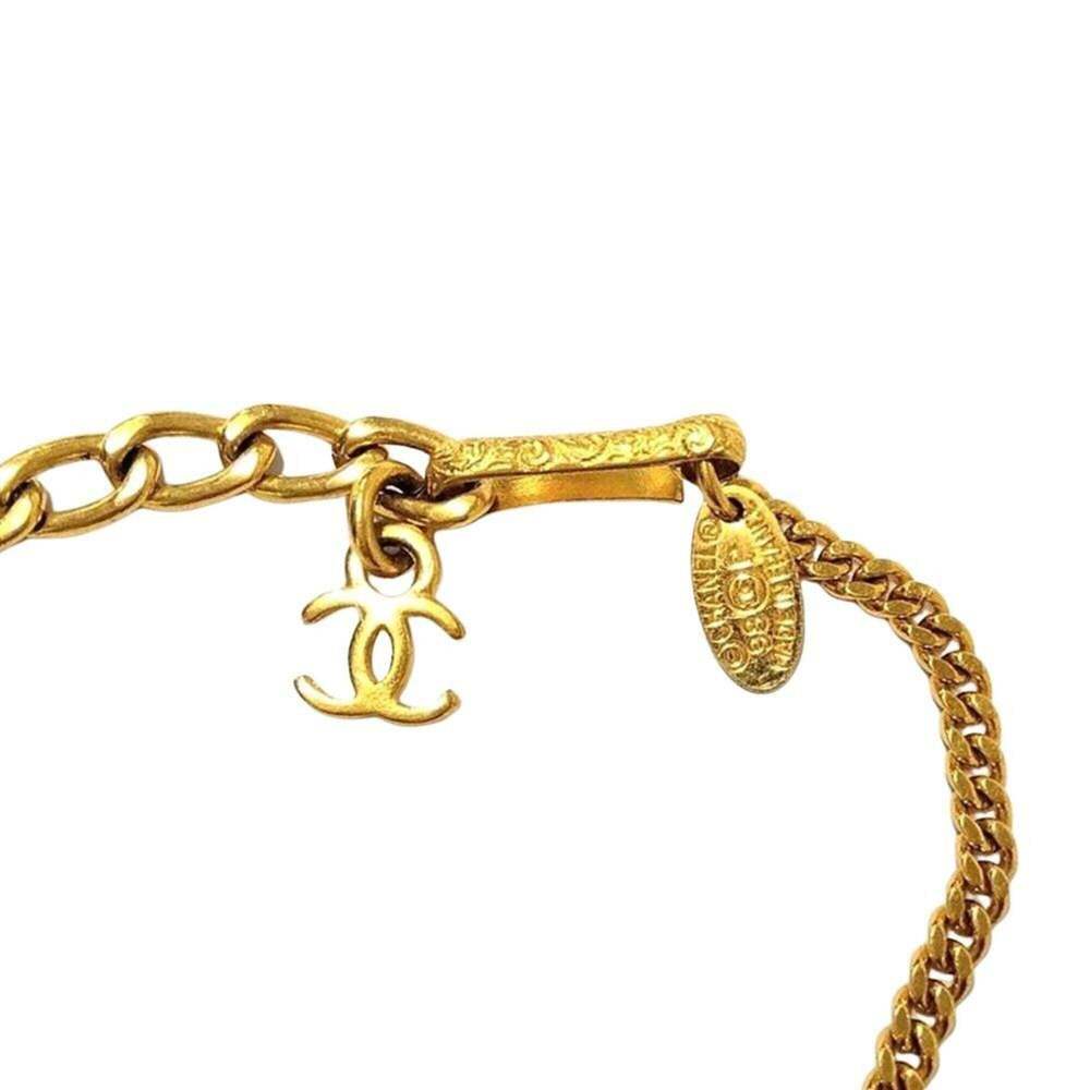 CHANEL Gold Logo Charm Bracelet - Picture 3 of 4